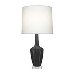 Emma Table Lamp - Ash / Off White