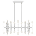 Kane Pendant - Polished Nickel / Matte Daisy