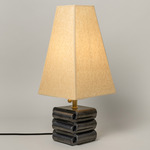 Gio Table Lamp - Graphite / Kraft Paper