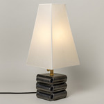 Gio Table Lamp - Graphite / Lantern White