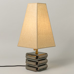 Gio Table Lamp - Obsidian / Kraft Paper