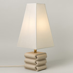 Gio Table Lamp - Sand / Lantern White