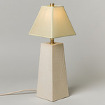 Osen Tall Table Lamp - Glacé / Faint Green Parchment