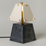 Osen Short Table Lamp - Graphite / Bone