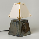 Osen Short Table Lamp - Obsidian / Bone