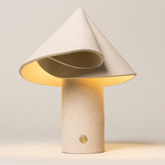 Shayd Table Lamp - Sand / Lantern White Parchment