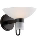 Arturo Wall Sconce - Textured Bronze / Etched Glass