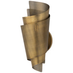Blaisdell Wall Sconce - Patina Brass