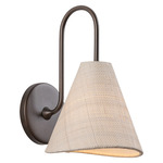Candler Wall Sconce - Bronze Leaf / Saguran