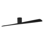 Plank Smart Hugger Ceiling Fan - Midnight Black / Midnight Black