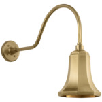 Academy Outdoor Flynn Savannah Shade Wall Light - Hand-Rubbed Antique Brass