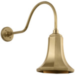 Academy Outdoor Flynn Savannah Shade Wall Light - Hand-Rubbed Antique Brass