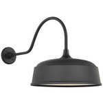 Academy Outdoor Flynn Rockhouse Shade Wall Light - Matte Black