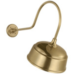 Academy Outdoor Angled Flynn Rockhouse Shade Wall Light - Hand-Rubbed Antique Brass