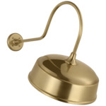 Academy Outdoor Angled Flynn Rockhouse Shade Wall Light - Hand-Rubbed Antique Brass