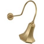 Academy Outdoor Angled Flynn Savannah Shade Wall Light - Hand-Rubbed Antique Brass