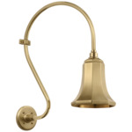 Academy Outdoor Larrabee Savannah Shade Wall Light - Hand-Rubbed Antique Brass