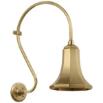 Academy Outdoor Larrabee Savannah Shade Wall Light - Hand-Rubbed Antique Brass