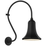 Academy Outdoor Larrabee Savannah Shade Wall Light - Matte Black