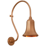Academy Outdoor Larrabee Savannah Shade Wall Light - Soft Copper