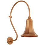 Academy Outdoor Larrabee 27in Savannah Shade Wall Light - Soft Copper