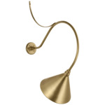 Academy Outdoor Anchor Larrabee Savannah Conical Wall Light - Hand-Rubbed Antique Brass