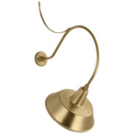Academy Outdoor Anchored Larrabee Bowers Shade Wall Light - Hand-Rubbed Antique Brass