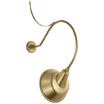 Academy Outdoor Anchor Larrabee Tilt Bowers Shade Wall Light - Hand-Rubbed Antique Brass