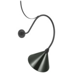 Academy Outdoor Anchor Larrabee Savannah Conical Wall Light - Matte Black / Green