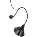 Academy Outdoor Anchored Larrabee Bowers Shade Wall Light - Matte Black / Green