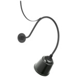 Academy Outdoor Anchor Larrabee Small Rockhouse Wall Light - Matte Black / Green