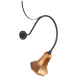 Academy Outdoor Anchored Larrabee Savannah Shade Wall Light - Matte Black / Soft Copper