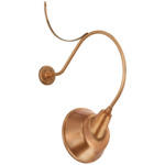 Academy Outdoor Anchor Larrabee Tilt Bowers Shade Wall Light - Soft Copper