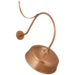 Academy Outdoor Anchored Larrabee Rockhouse Shade Wall Light - Soft Copper