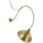 Academy Outdoor Anchored Larrabee 36in Bowers Wall Light - Hand-Rubbed Antique Brass