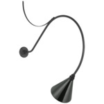Academy Outdoor Anchor Larrabee 36in Savannah Con Wall Light - Matte Black / Green