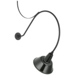 Academy Outdoor Anchored Larrabee 36in Bowers Wall Light - Matte Black / Green