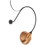 Academy Outdoor Anchor Larrabee 36in Tilt Bowers Wall Light - Matte Black / Soft Copper