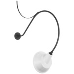 Academy Outdoor Anchor Larrabee 36in Tilt Bowers Wall Light - Matte Black / White
