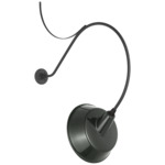 Academy Outdoor Anchor Larrabee 36in Tilt Bowers Wall Light - Matte Black / Green