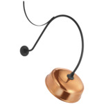 Academy Outdoor Anchor Larrabee 36in Rockhouse Wall Light - Matte Black / Soft Copper