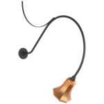 Academy Outdoor Anchored Larrabee 36in Savannah Wall Light - Matte Black / Soft Copper