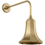 Academy Outdoor Rex Savannah Shade Wall Light - Hand-Rubbed Antique Brass