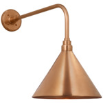 Academy Outdoor Rex Savannah Conical Wall Light - Soft Copper