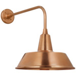 Academy Outdoor Rex Bowers Shade Wall Light - Soft Copper