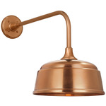 Academy Outdoor Rex Rockhouse Shade Wall Light - Soft Copper