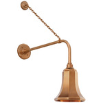 Academy Outdoor Anchored Rex Savannah Shade Wall Light - Soft Copper