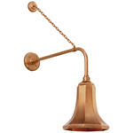 Academy Outdoor Anchored Rex Savannah Shade Wall Light - Soft Copper
