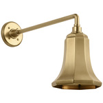 Academy Outdoor Mack Savannah Shade Wall Light - Hand-Rubbed Antique Brass