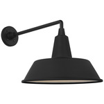 Academy Outdoor Mack Bowers Shade Wall Light - Matte Black